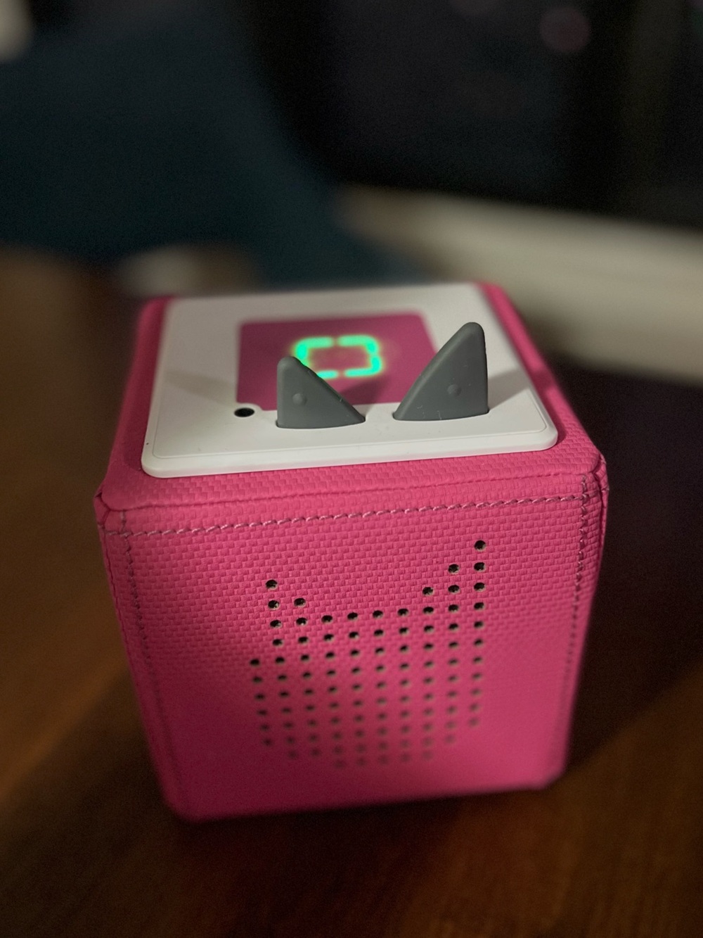 Pink Toniebox 1 Audio Player - Compatible with Tonies No characters or Charger